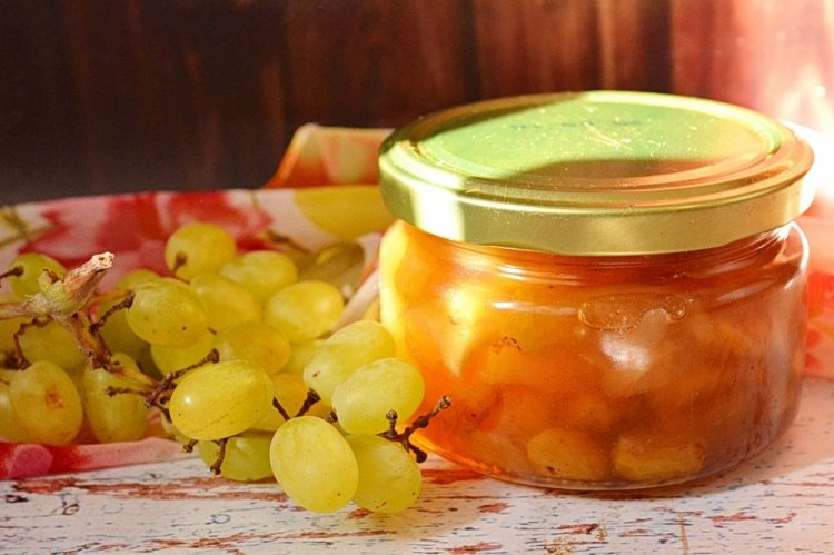 Варенье из винограда без воды