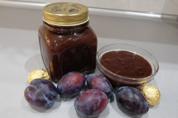 Джем из сливы с какао