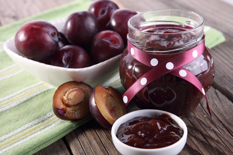 Джем из сливы с агар-агаром