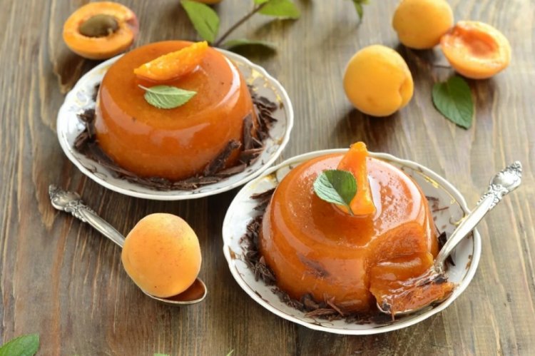 Желе из абрикосового сока