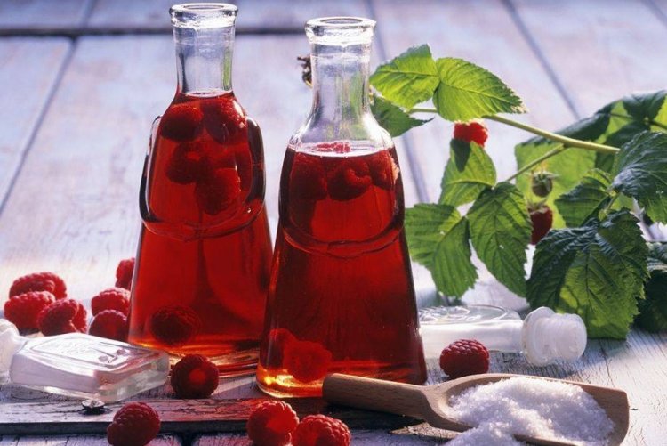 Наливка из малины с сиропом