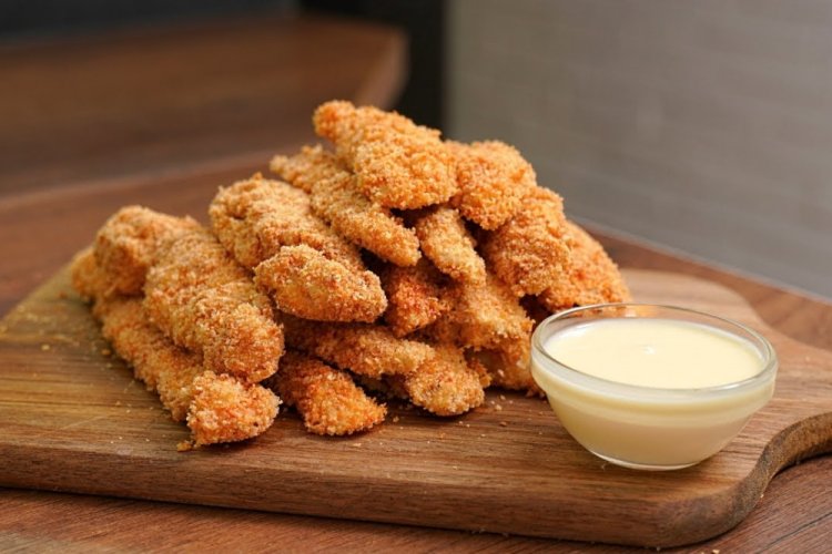 Куриные стрипсы с горчицей