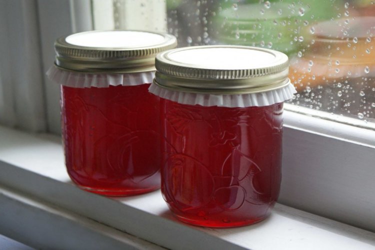 Желе из белой и красной смородины