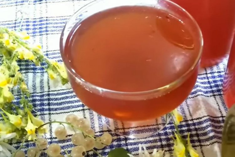 Густое желе из белой смородины с апельсинами