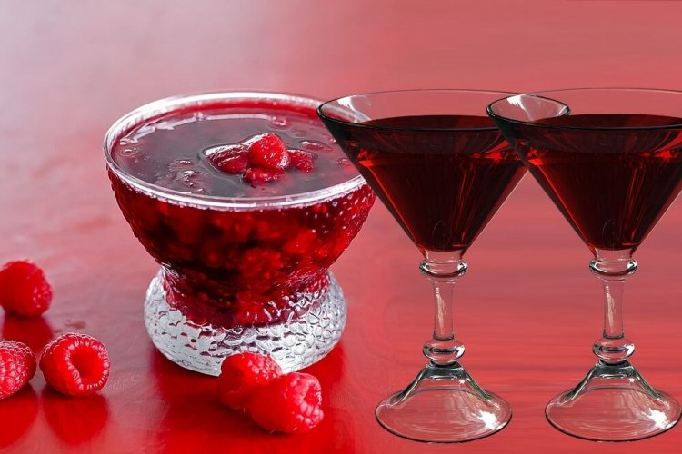 Настойка из малинового варенья