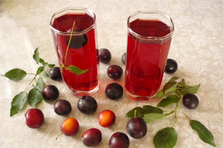 Вино из алычи без сахара
