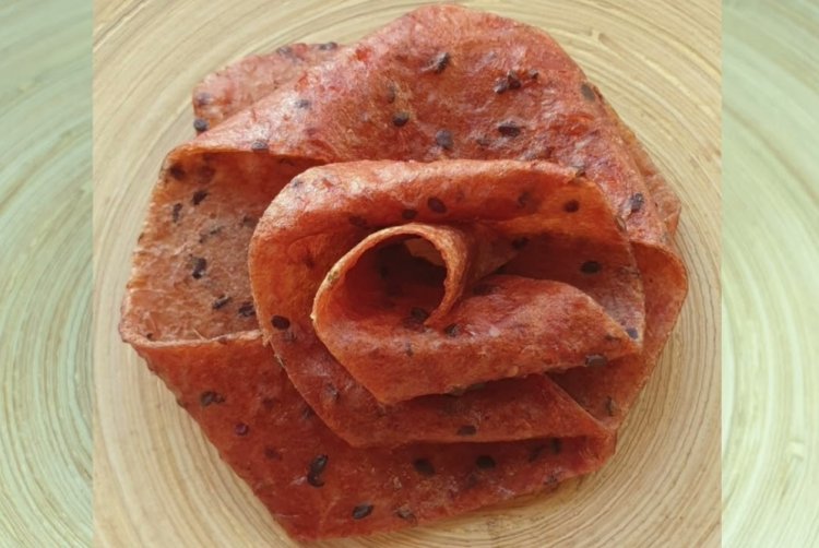 Пастила из крыжовника на свежем воздухе