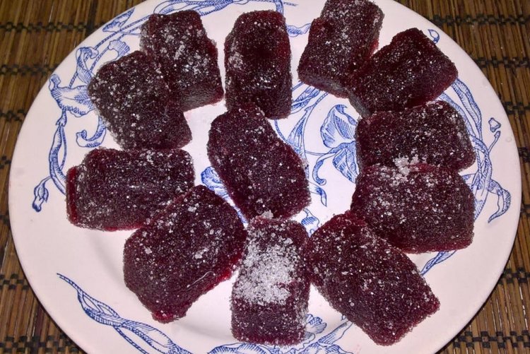 Мармелад из красной смородины и малины