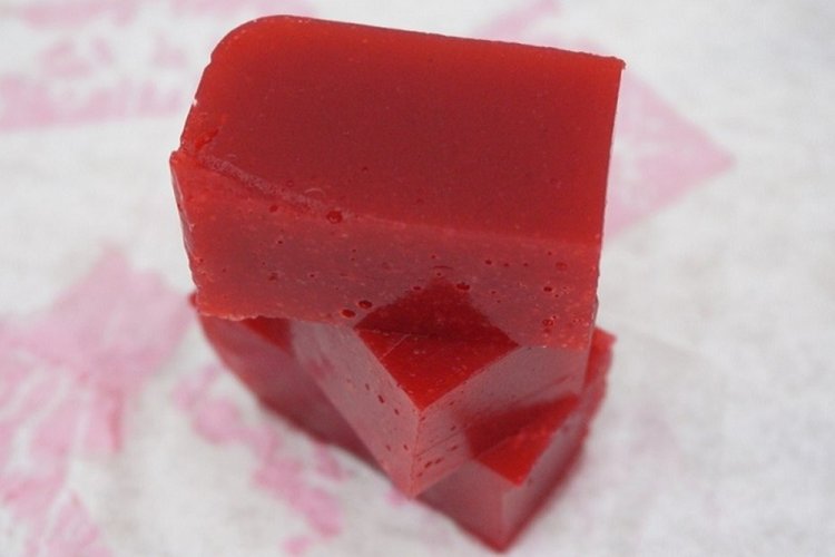 Ванильный мармелад из красной смородины