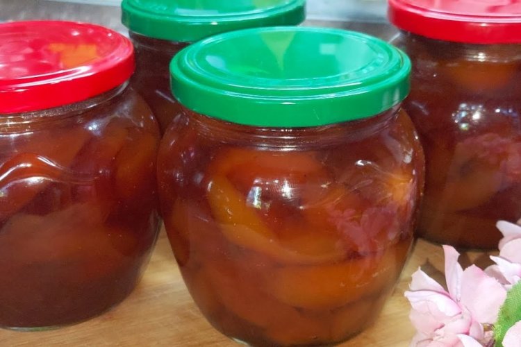 Варенье из персиков дольками в мультиварке