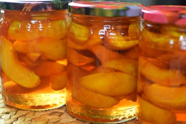 Варенье из персиков в сиропе