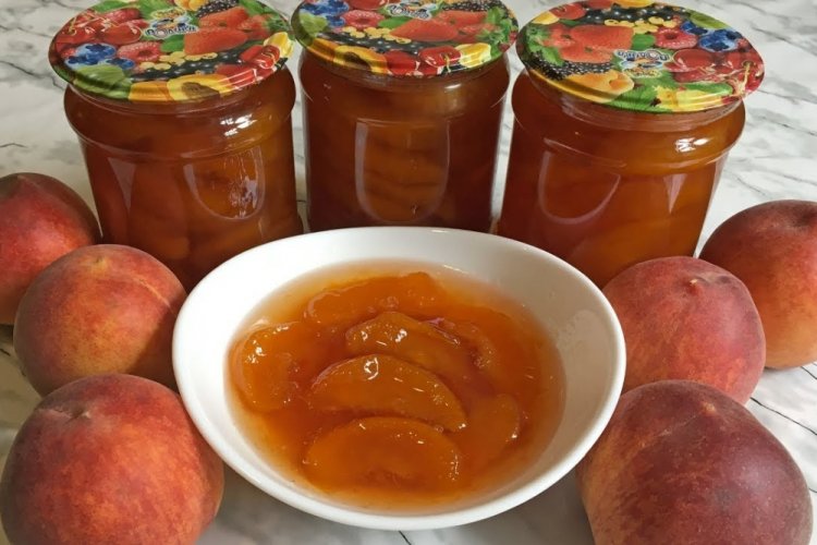 Варенье из персиков в собственном соку