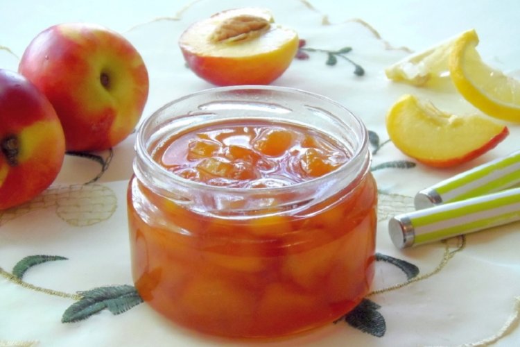 Варенье из персиков с апельсинами