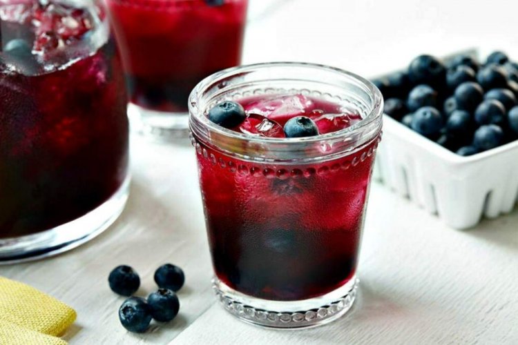 Компот из ирги с фруктозой