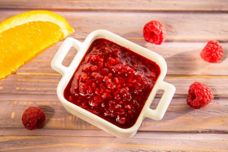Джем из малины и апельсинов