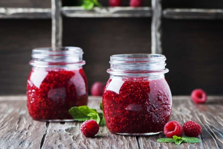 Джем из малины на фруктозе