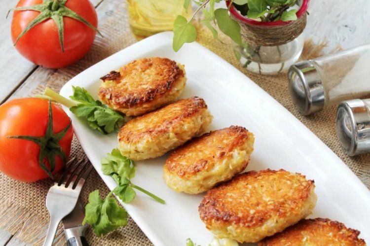 Постные капустные котлеты