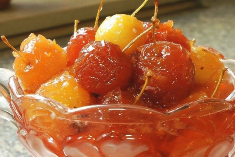 Варенье из ранеток с мятой