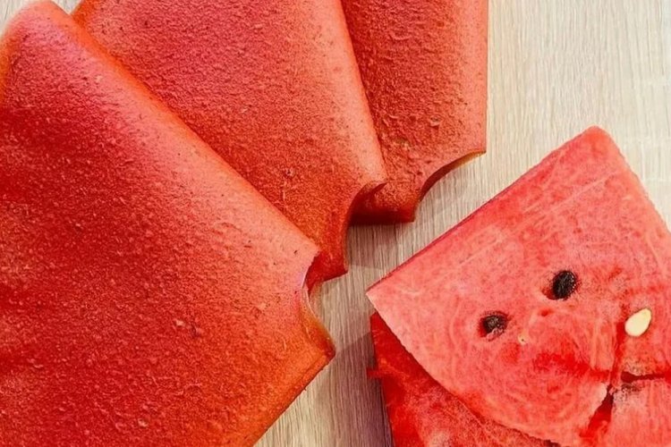 Пастила из арбуза и яблок