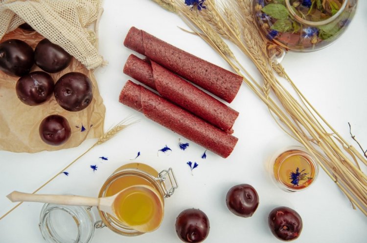 Фруктовая пастила с медом