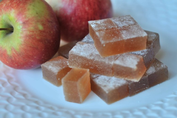 Пастила из яблок с желатином