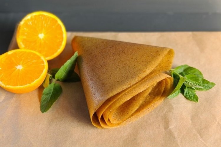 Пастила из дыни с апельсином