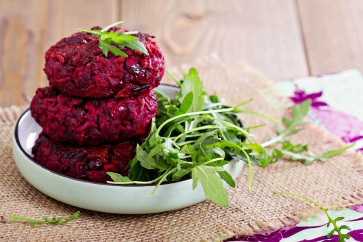Свекольные котлеты