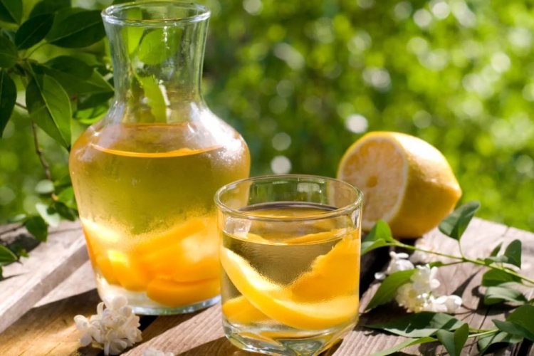 Вино из абрикосов с лимонами