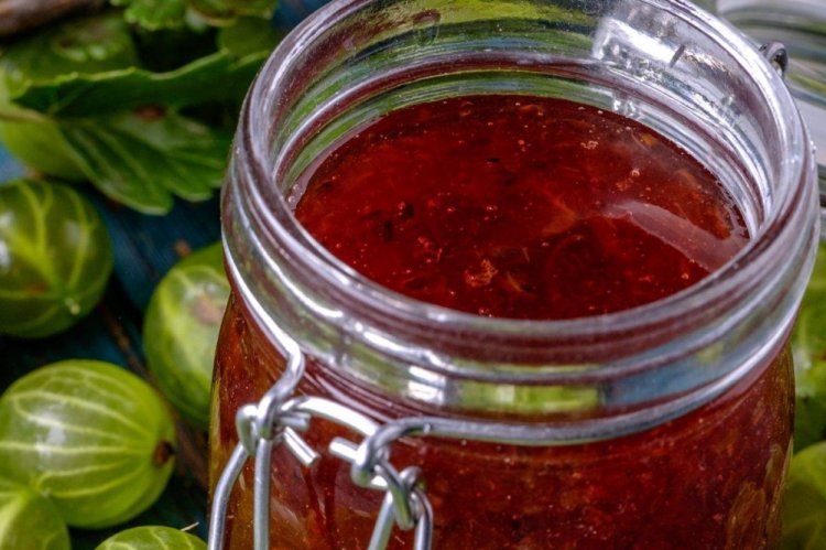 Варенье из малины и крыжовника без варки