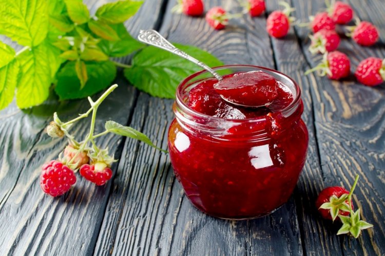 Конфитюр из малины с крахмалом