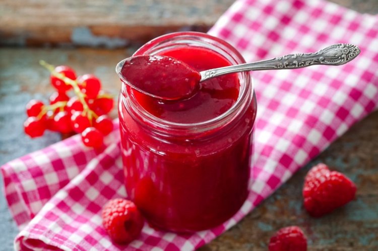 Конфитюр из малины и красной смородины