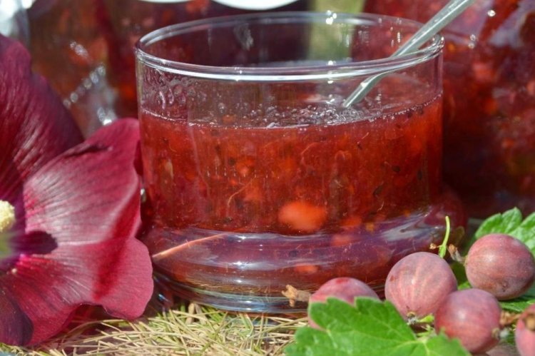 Конфитюр из крыжовника с желатином