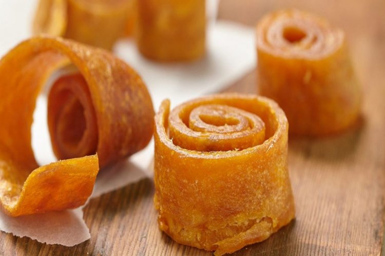 Пастила из абрикосов на солнце