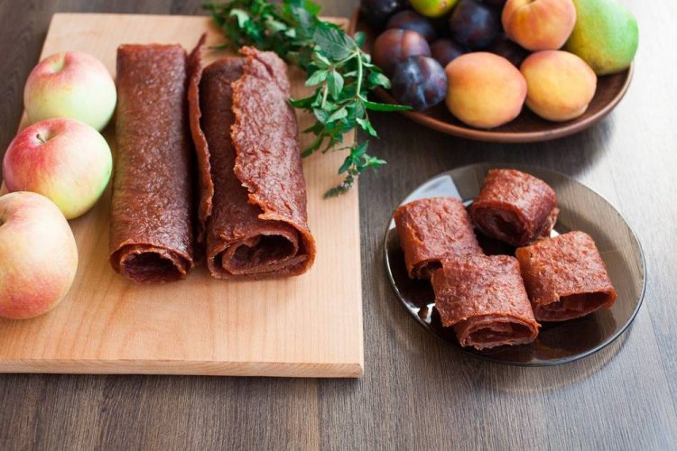 Пастила из абрикосов, яблок, груши и сливы