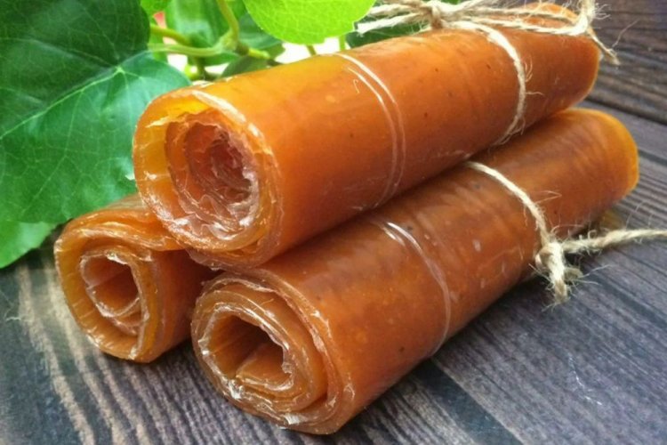 Ванильная пастила из абрикосов