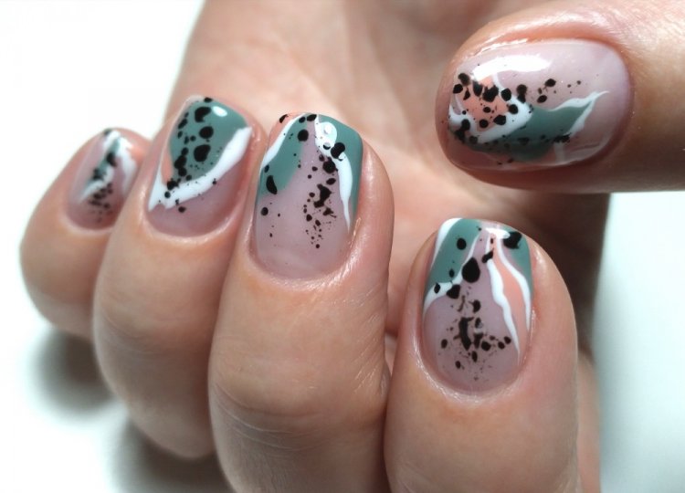 Абстракция и мазки