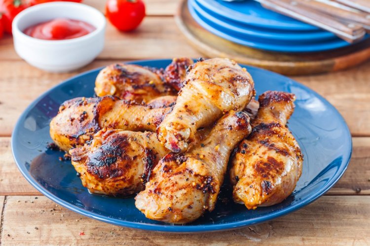 Куриные ножки в горчичном маринаде