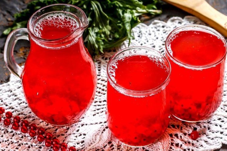Морс из красной смородины – классический рецепт