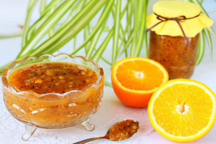 Джем из крыжовника с апельсином через мясорубку