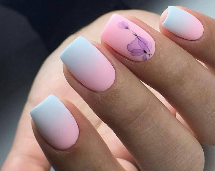 Пастельный маникюр