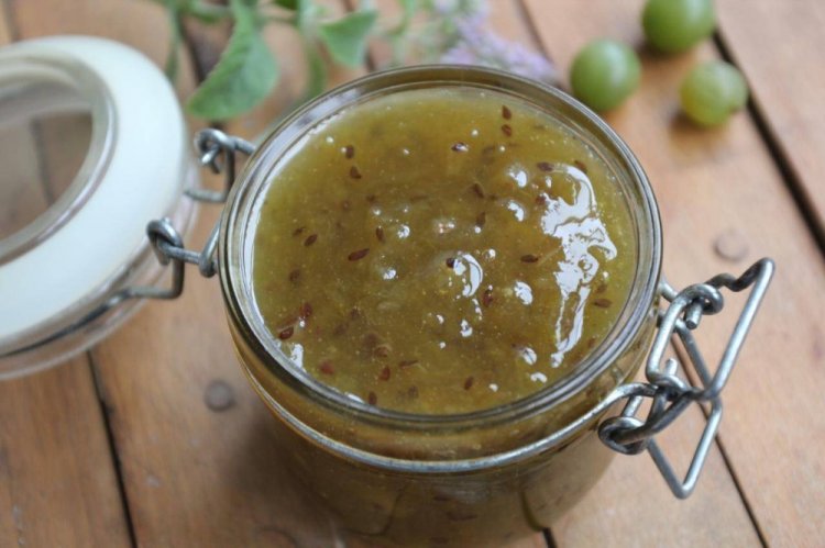 Варенье из крыжовника без сахара и варки