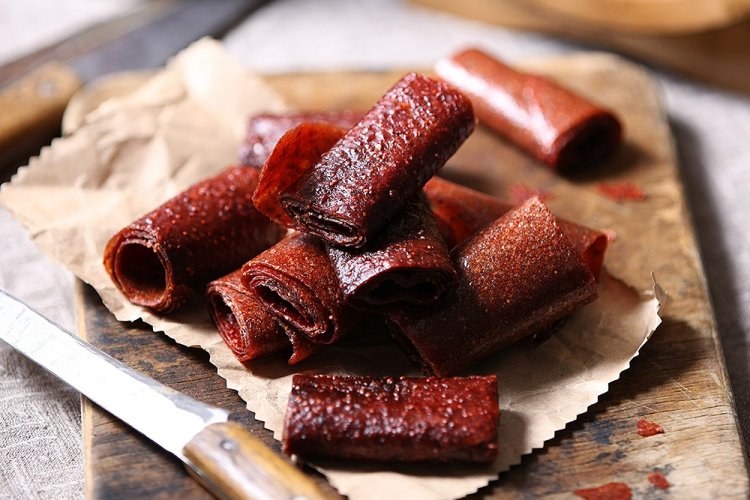 Пастила из клубники с медом и корицей