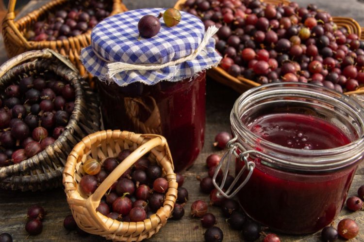 Желе из крыжовника с желатином