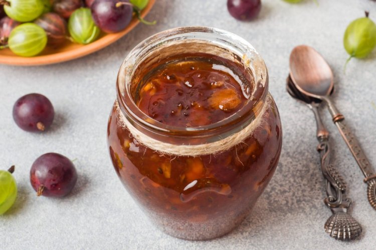 Повидло из крыжовника в мультиварке