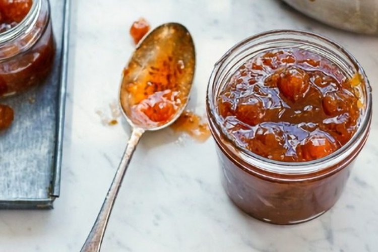 Повидло из крыжовника с яблоками