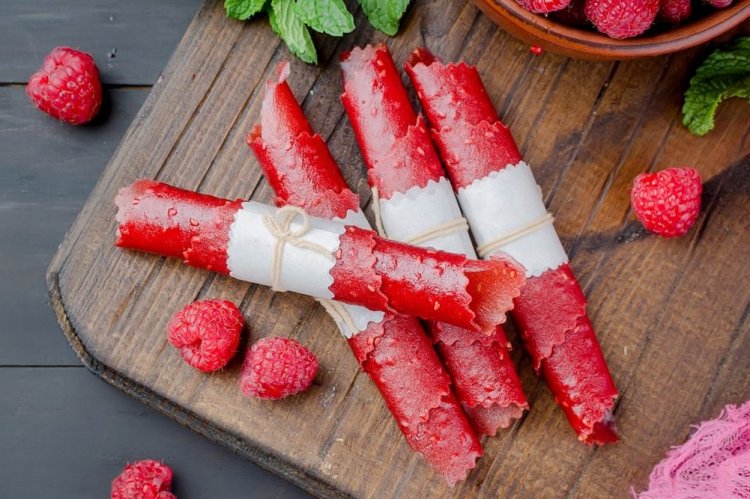 Пастила из малины без сахара