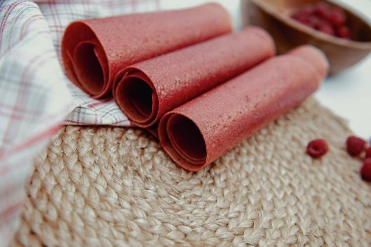 Пастила из малины и бананов