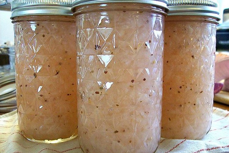 Варенье из белой смородины с ванилью