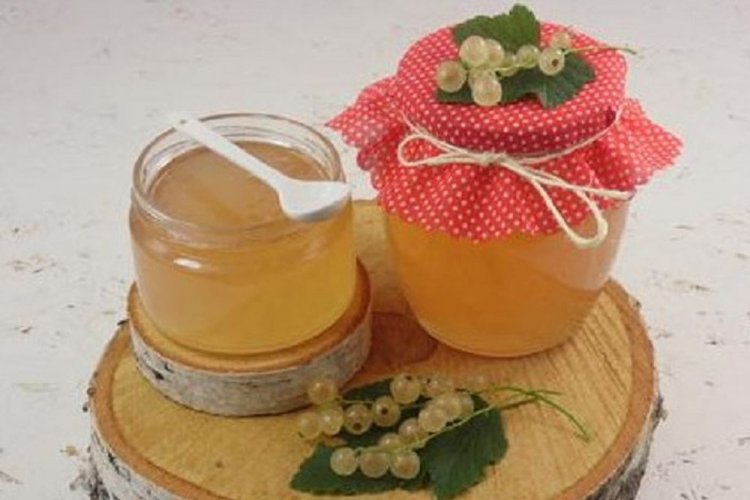 Густое варенье из белой смородины без косточек