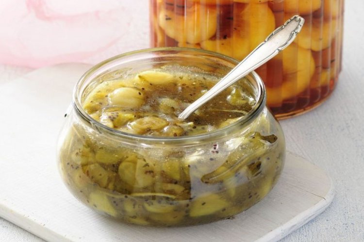 Варенье из киви и белой смородины